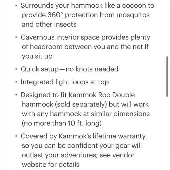 •kammok bug net• - Picture 7 of 8